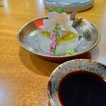 炉ノ鳥 - 【私のお勧め②】活平目の刺身
