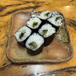 魚がし - 行者ニンニク巻き