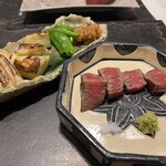 本店山科 - 近江牛のステーキと焼野菜