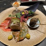 本店山科 - 前菜盛り合わせ