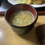 天領屋 - 味噌汁　サービス♡