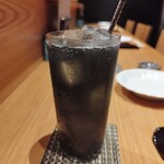 食堂 せざき - 竹炭サワー748円