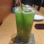 食堂 せざき - お茶屋の抹茶割748円