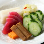 お新香盛り合わせ