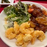 南海飯店 - サービスランチのメイン