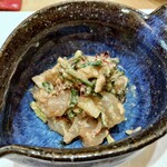 まさごや - かわはぎの肝あえ