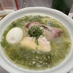 shizuku - 牡蠣塩ラーメン1400円