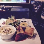 ランチ＋シャンパン