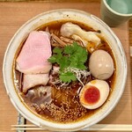 Homemade Ramen 麦苗 - 限定本格黒豚の麻酸辣(マ-ス-ラ-)¥1550