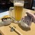 味奈登庵 - ドリンク写真:ビールで乾杯！