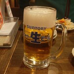 ガクオン食堂 - 生ビール -2杯目ｰ(2025.11.18)