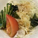 酒亭 玉河 - ミニサラダ