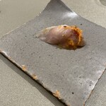 Maison DIA Mizuguchi - ・金目鯛／うど／燻製クリームチーズ／ライム