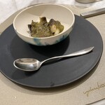 Maison DIA Mizuguchi - ・蝦夷アワビ／ホワイトアスパラガス／オランデーズ