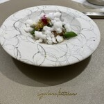 Maison DIA Mizuguchi - ・北海道 帆立貝／山菜／ニラ／ブロッコリー／日本酒