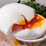 麺屋吟治 - 味玉。