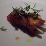 本マグロのタリアータ