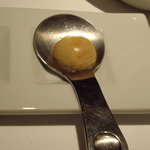 リストランテ カノフィーロ - ダージリンと栗の花のハチミツのグラニータ