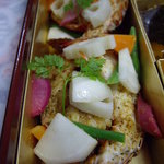 ア・ラ・プラージュ - ⑧オマール海老のスパイス焼き季節の野菜添え