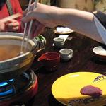 平野屋 - 鹿肉のしゃぶしゃぶ