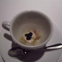 リストランテ カノフィーロ - 黒鯛のタルタルとキャビア　