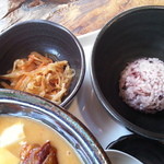 風遊斎 - 黒米＆切干大根です（２０１４年１０月）。