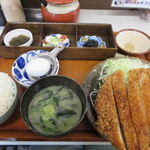 とり安食堂 - 【チキンカツ御膳　１４００円】