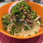 圧延 ジャパン ミー - ✅麻辣板麺(マーラーパンミー並サイズ)¥700
　※あっさり熱々スープ付
　※追い飯付
　※麺は申告すれば手ちぎり麺も可能
　　言わなければカットした手揉みした平打ち