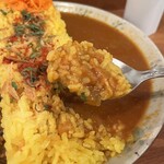 カレーの店 八月 - ✅八月カレー&あいびきキーマカレー¥1.580
　※ご飯大盛り無料
　※キャッシュレス決済可能〜先会計