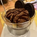 魚民 - 大人のビターチョコアイスパフェ