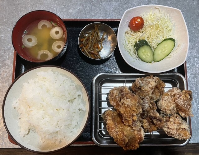 Umeda Oendan Oita Kara-age to Teppanyaki Katsuo