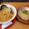 種実担々麺 菊川 - 料理写真:担々麺（細麺）＋半炒飯