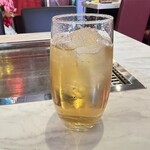 ビストロ鉄板もんじゃ SAWAKAMI - ジンジャエール