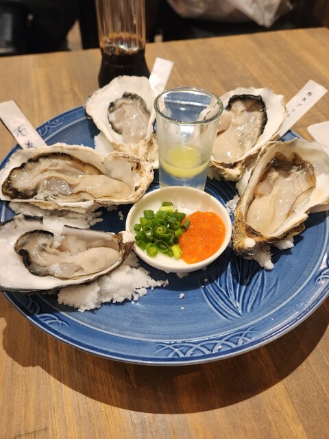 by c117d0 : 生牡蠣と極み牛タン RAKUGAKI 横浜鶴屋町店 - 横浜/居酒屋