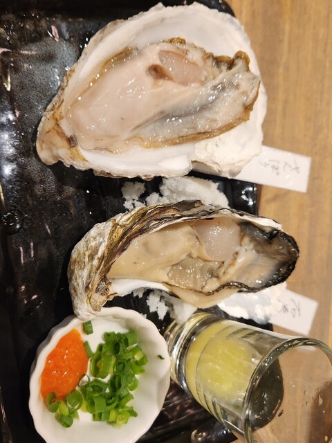 by c117d0 : 生牡蠣と極み牛タン RAKUGAKI 横浜鶴屋町店 - 横浜/居酒屋