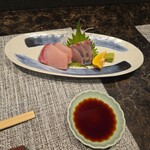 旬処 栄 - オリーブぶりの刺身(*‘ω‘ *)