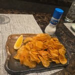 旬処 栄 - 自家製ポテトチップス(*‘ω‘ *)