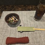 旬処 栄 - 付きだし(トロ秋刀魚の酢〆)(*‘ω‘ *)