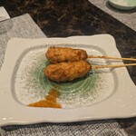 旬処 栄 - 自家製つくね(特製タレ)(*‘ω‘ *)(*‘ω‘ *)