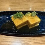 串かつ・すし 道頓堀たちばな - だし巻き卵です｡