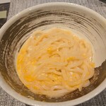 旬処 栄 - 釜玉うどん(*‘ω‘ *)