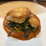 ランプリール - 白子のパン粉焼き