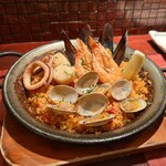 白金Baru - シーフードパエリア