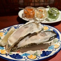 白金Baru - 生牡蠣