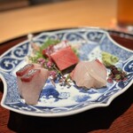 銀座 青天 - 本日直送高級お刺身盛り合わせ