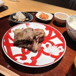 銀座 青天 - 黒毛和牛サーロインの薄焼き