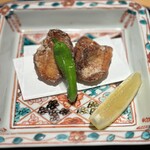 銀座 青天 - ふぐの唐揚げ