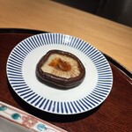 銀座 青天 - 椎茸のソテー ～かぼす醤油添え～