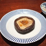 銀座 青天 - 椎茸のソテー ～かぼす醤油添え～