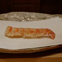 ぬま田 - 車海老(天草)レア揚げ